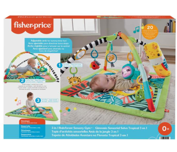 Fisher-Price Las tropikalny 3w1 - 1102897 - zdjęcie 2